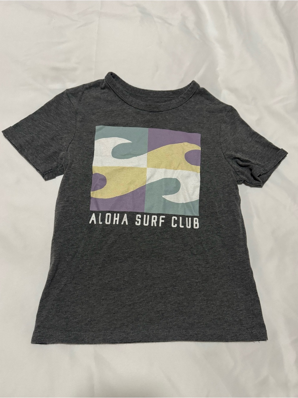 Grayson Threads Charcoal Tee with Pastel Surf Graphic